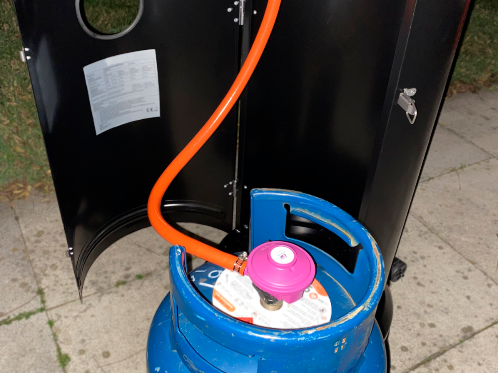 Aquecedor Exterior a Gás Flamme Redonda
