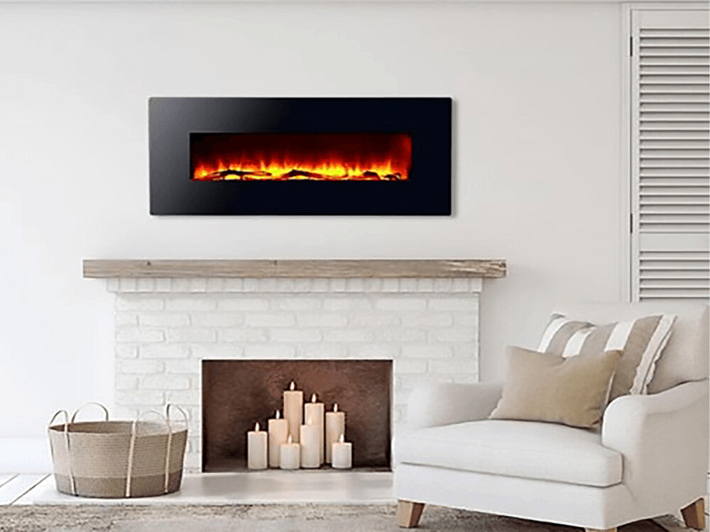 Panoramic Electric Fireplace Wall/Floor 2000W Che-515
