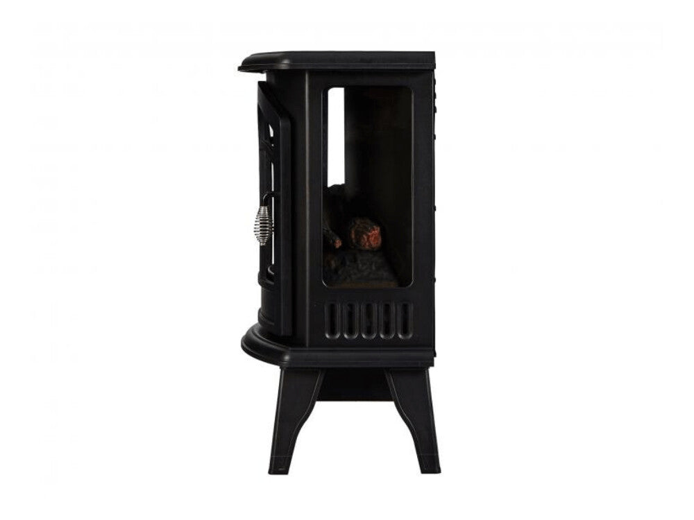 Salamandra Elétrica Porta Vista 180º da Chama 2000W Che-390 - Chama Vermelha