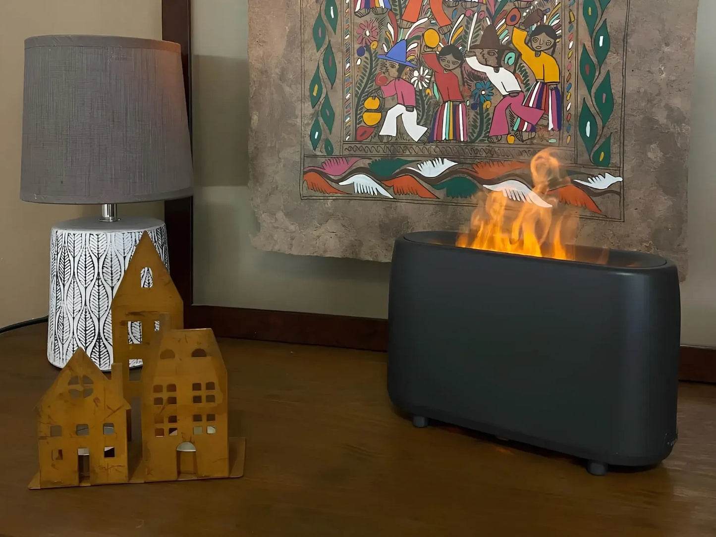 Sumu Fire Aroma Diffuser with Flame Effect