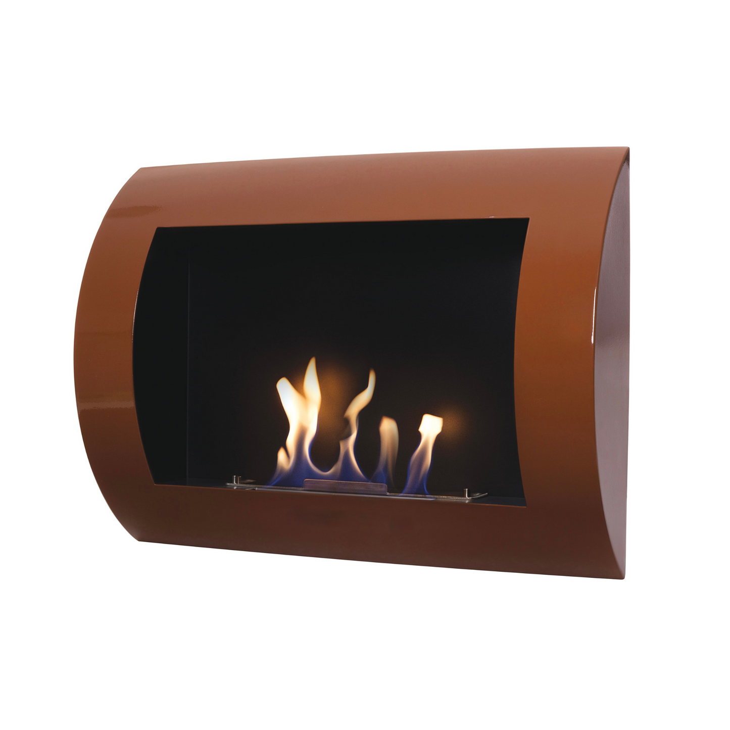 Lareira Bioetanol Inox Classic - Chama Vermelha