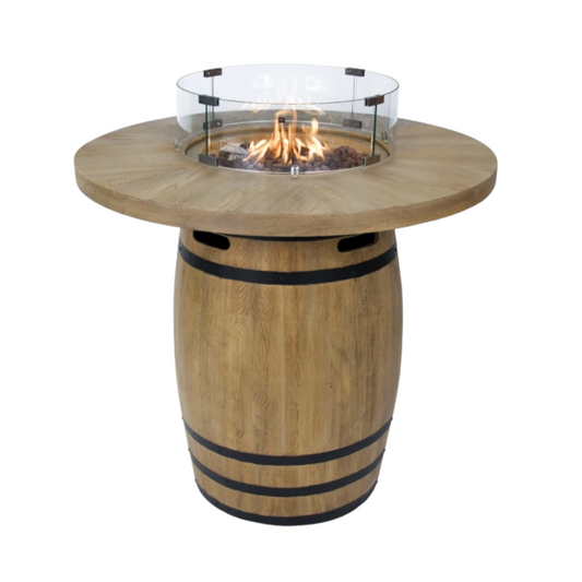 Mesa de Fogo a Gás Lafite - Chama Vermelha