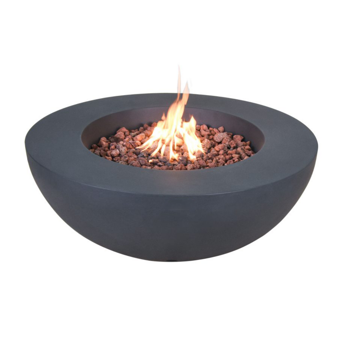 Mesa de Fogo a Gás Lunar Bowl - Chama Vermelha
