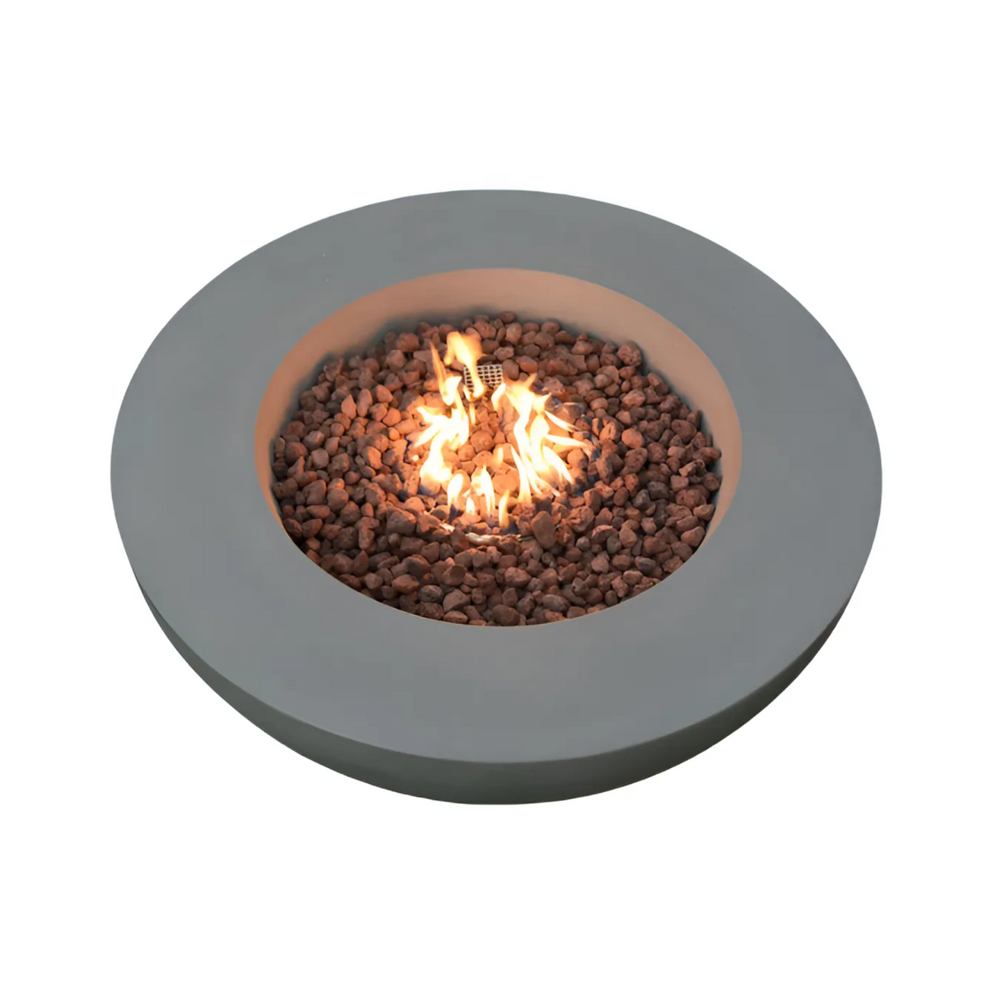 Mesa de Fogo a Gás Lunar Bowl - Chama Vermelha