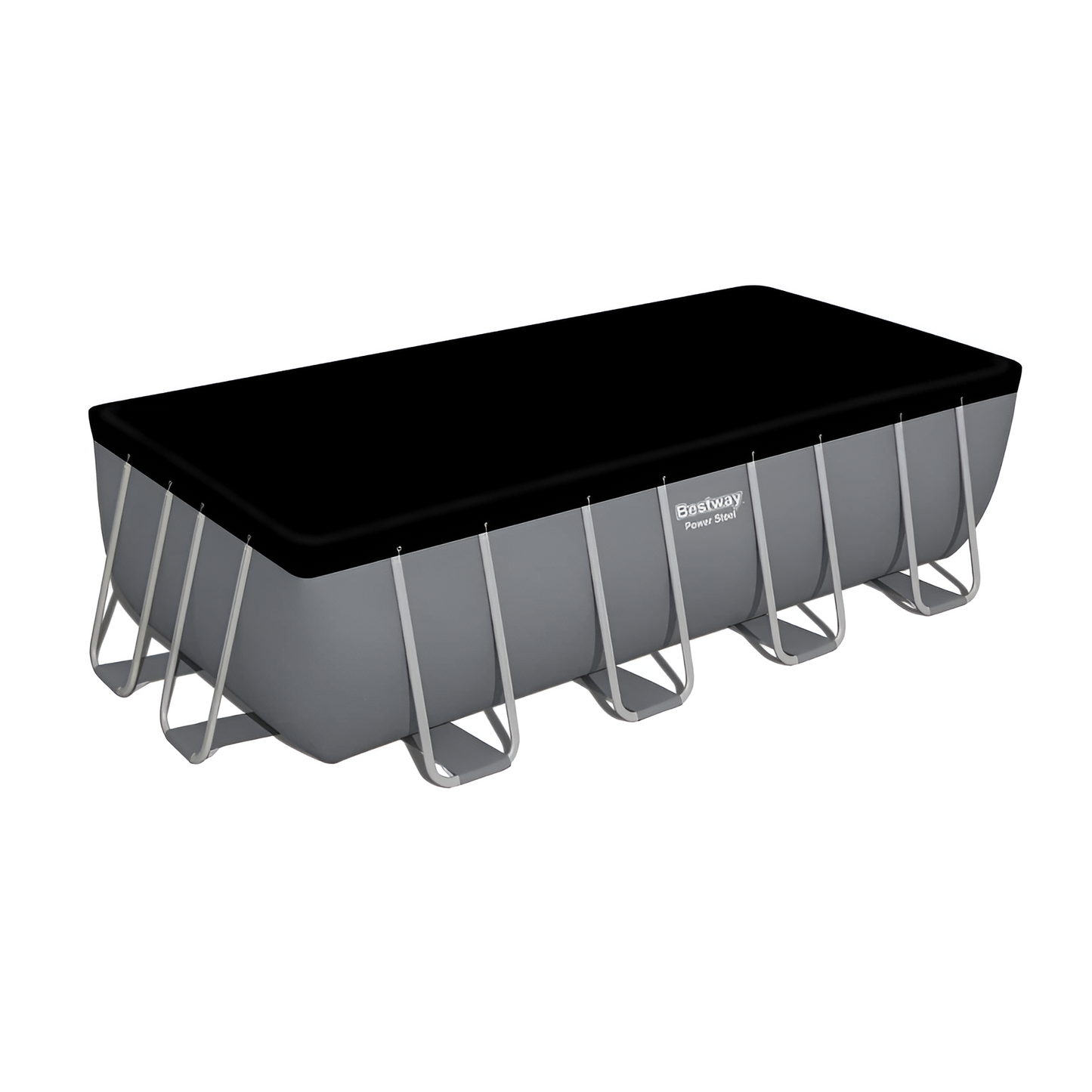 Bestway Power Steel Rectangular Above Ground Pool 488x244x122cm