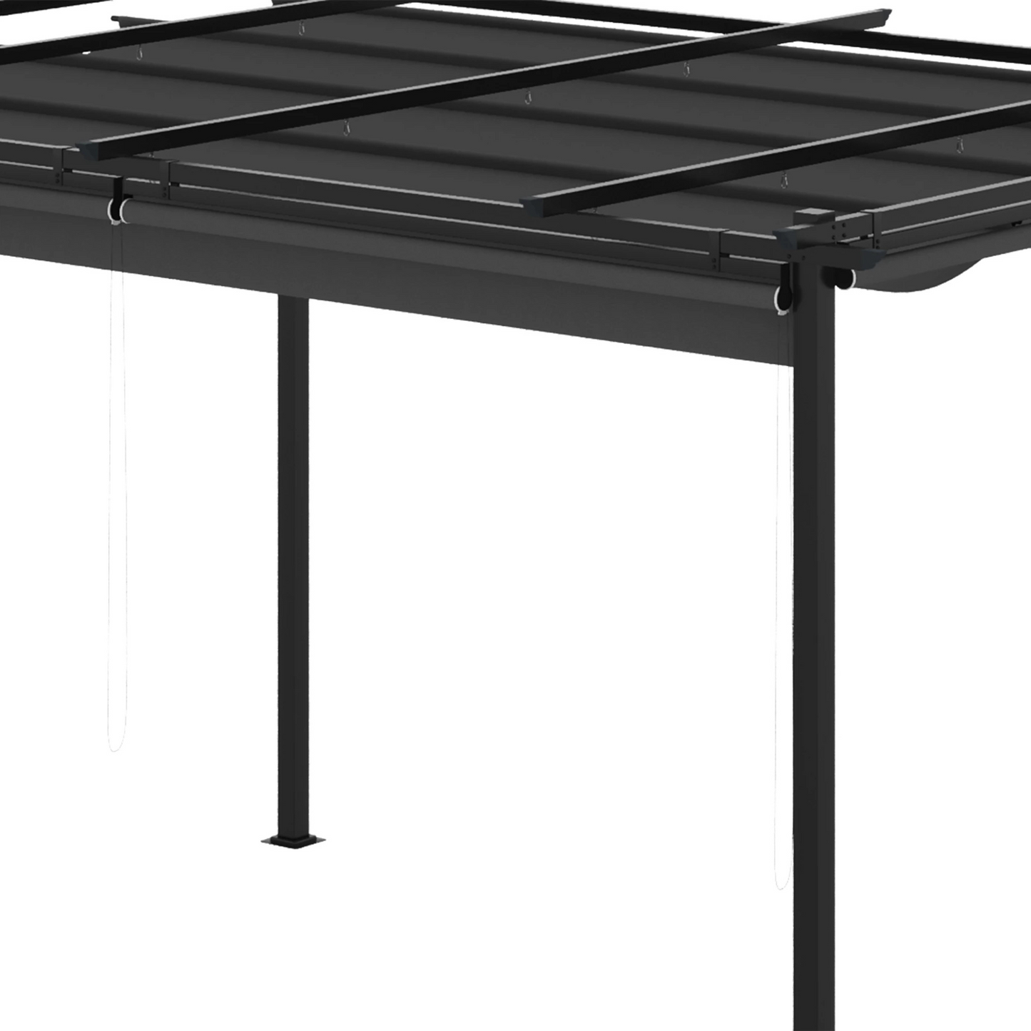 Pérgola de Jardim 3x4 com Teto Retrátil