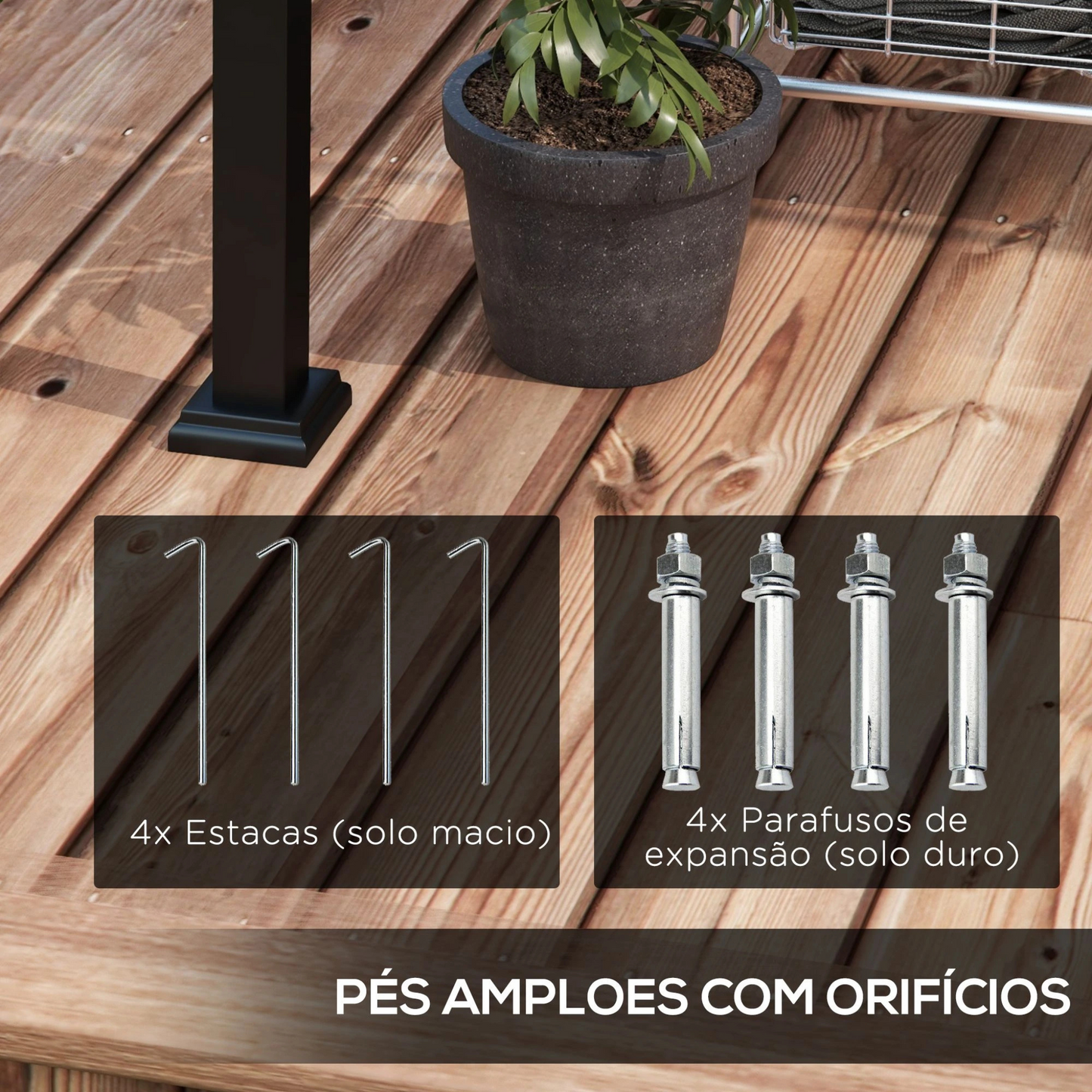 Pérgola de Parede com Teto Retrátil