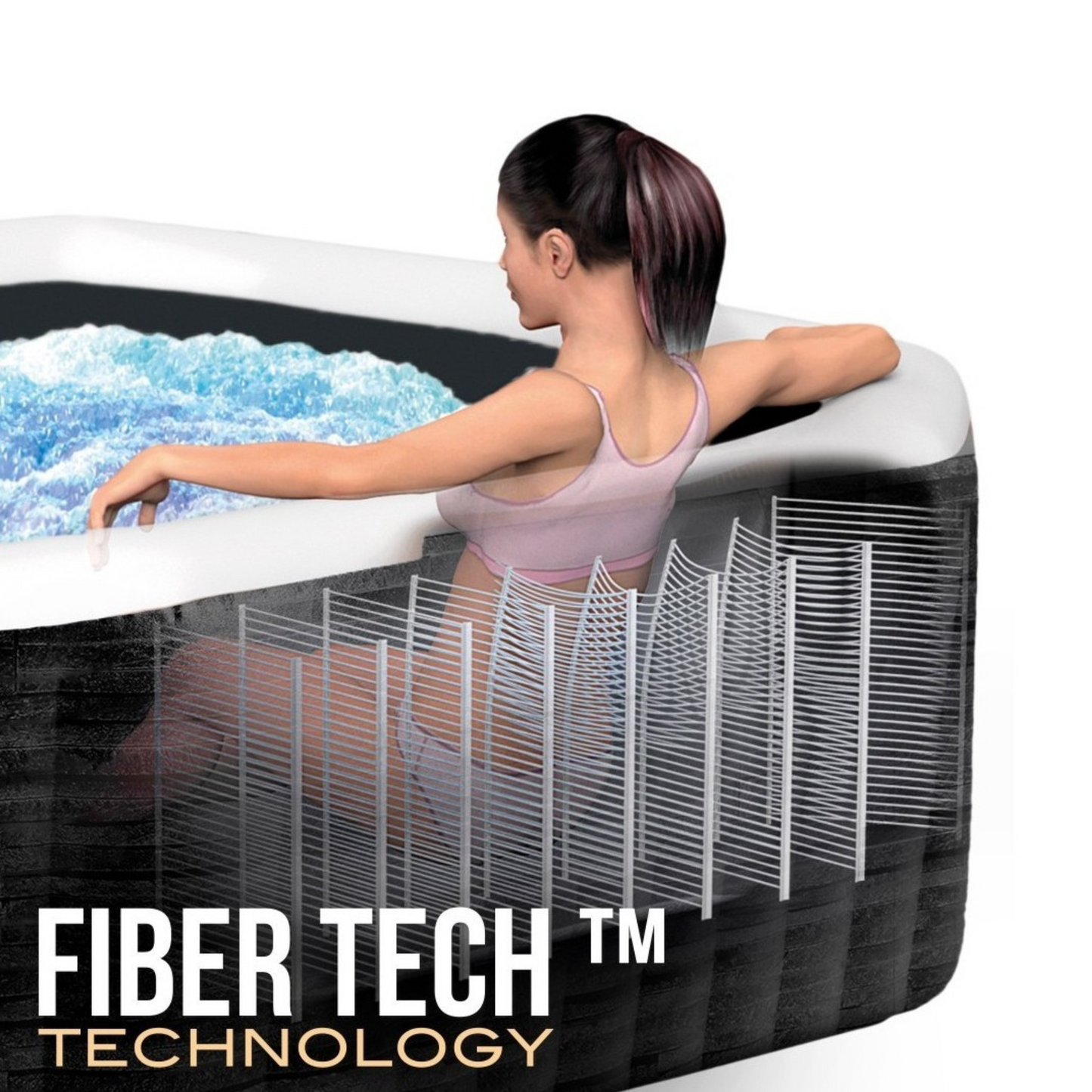 Spa de Hidromassagem Insuflável Intex Greystone Deluxe