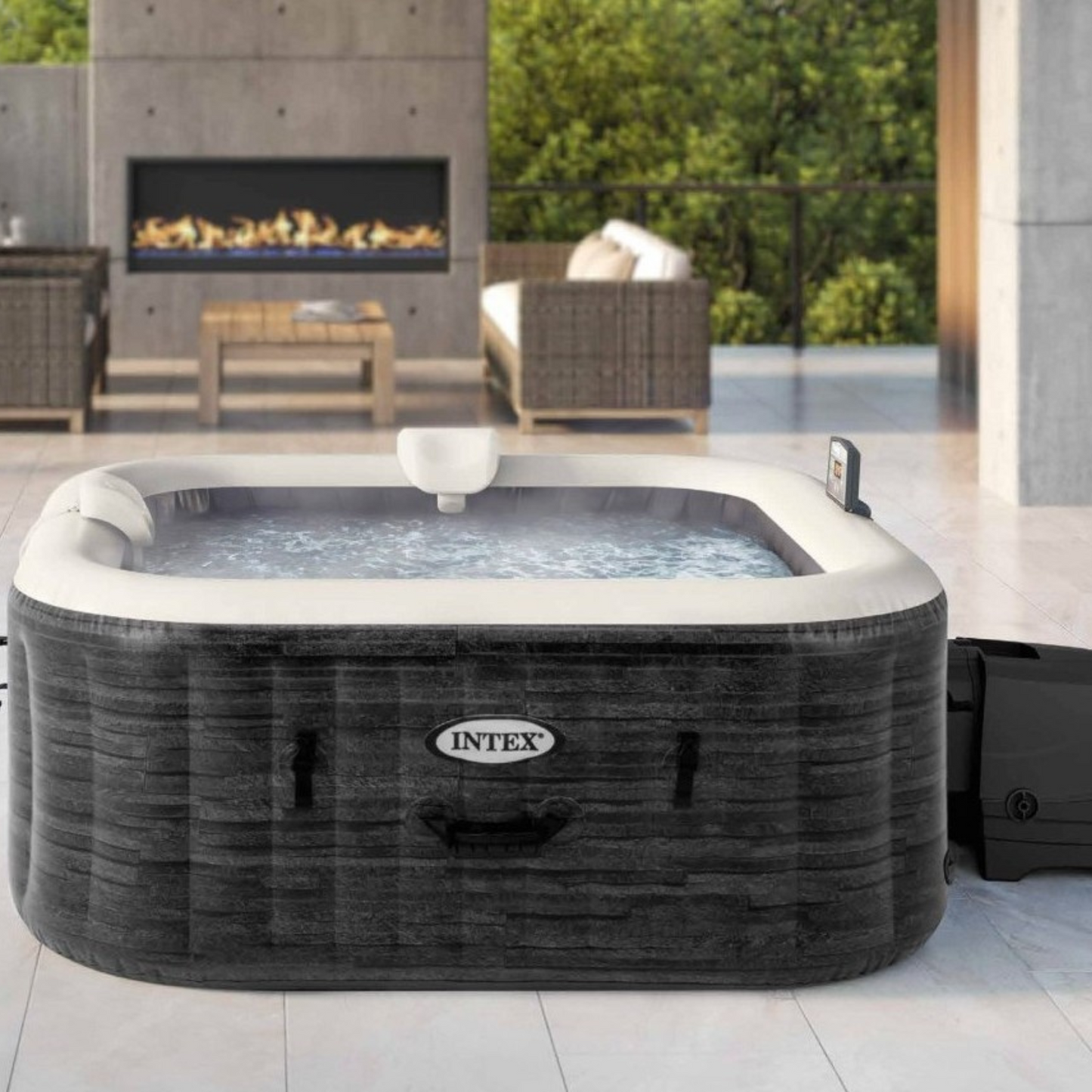 Spa de Hidromassagem Insuflável Intex Greystone Deluxe