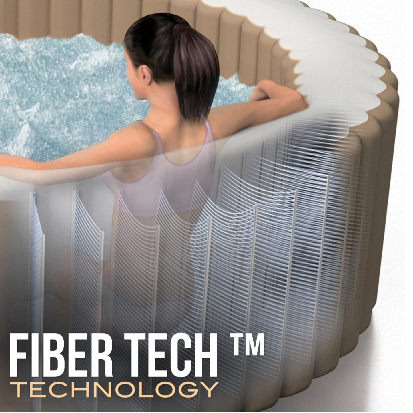 Spa de Hidromassagem Insuflável Intex Sahara