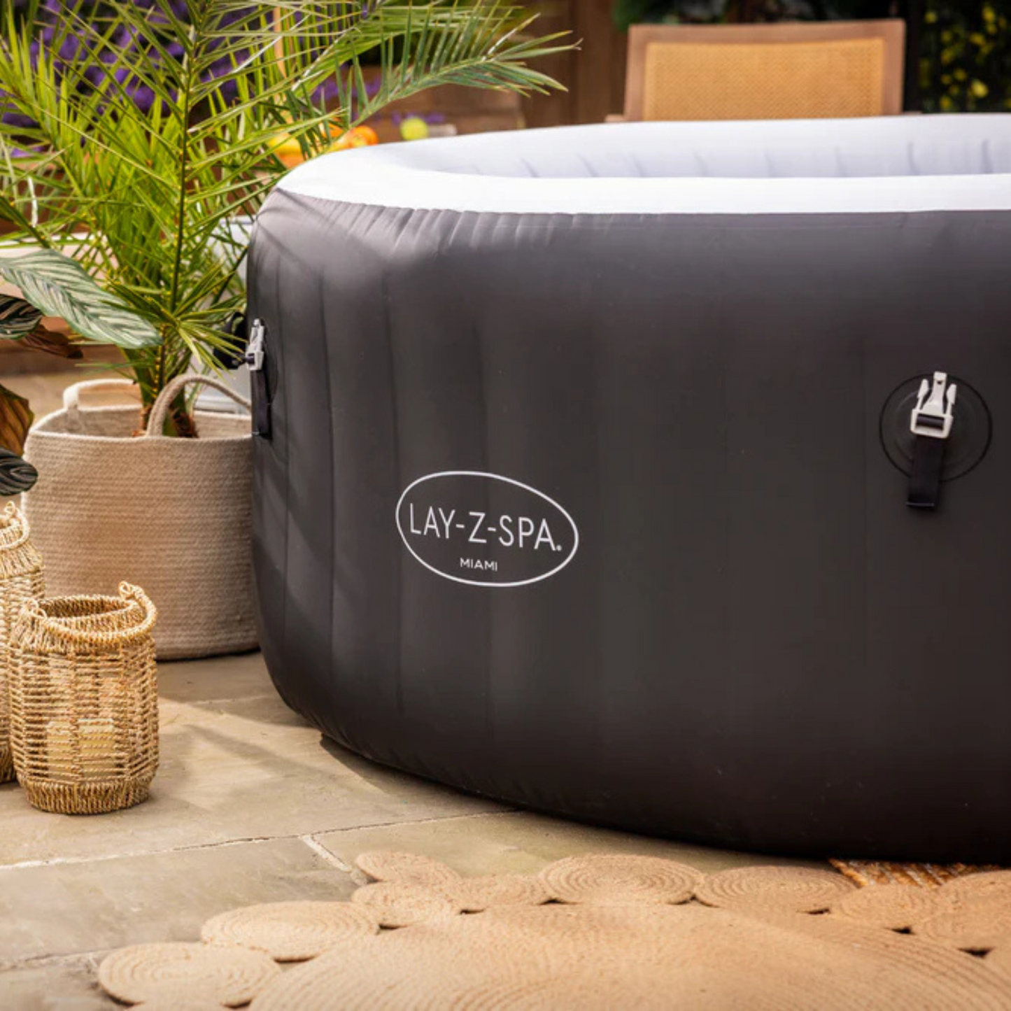 Jacuzzi inflable Lay-Z-Spa® Miami AirJet™ para 2 a 4 personas