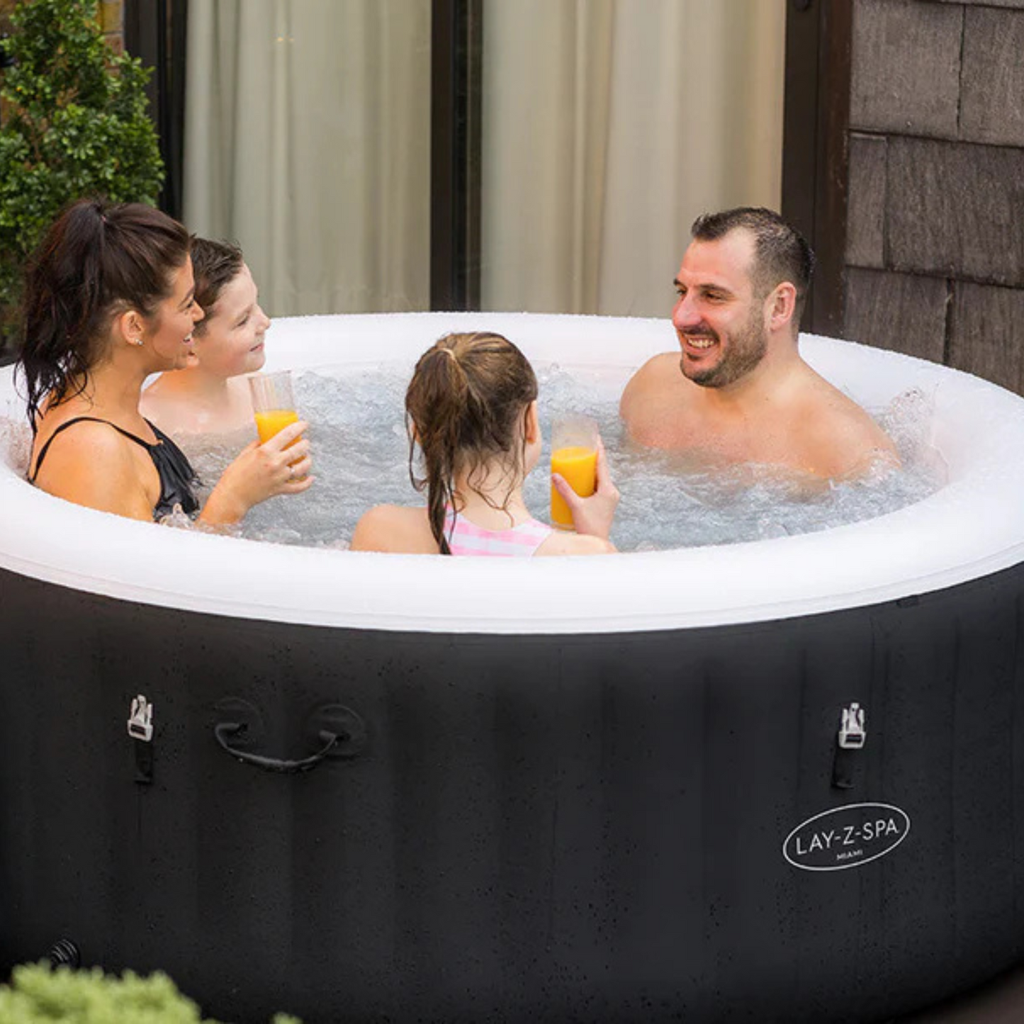 Jacuzzi inflable Lay-Z-Spa® Miami AirJet™ para 2 a 4 personas