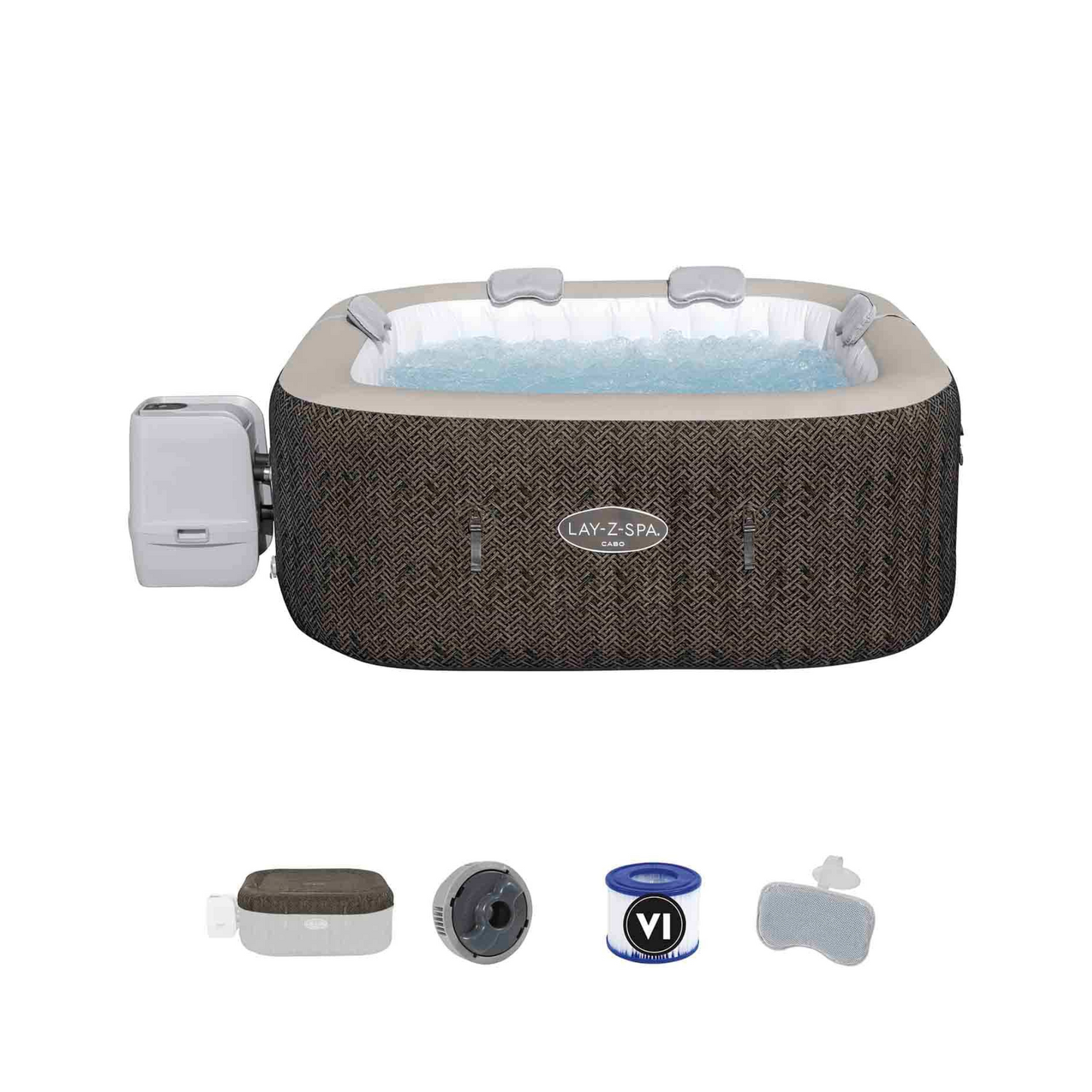 Jacuzzi inflable Lay-Z-Spa Paris AirJet para 4-6 personas