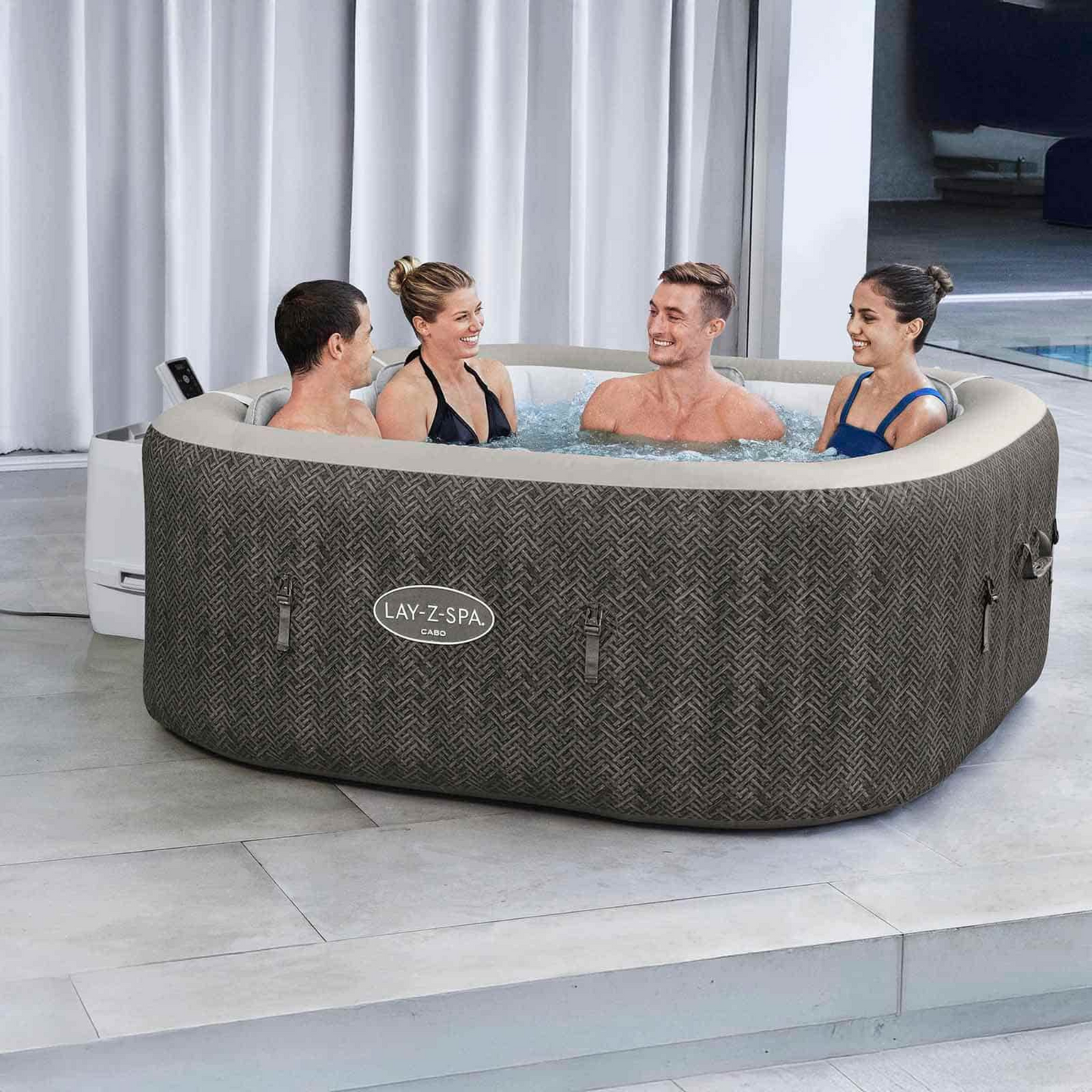 Jacuzzi inflable Lay-Z-Spa Paris AirJet para 4-6 personas