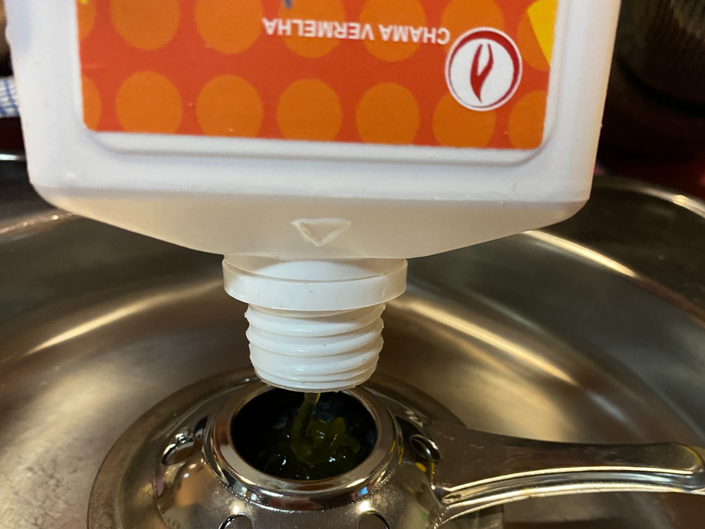 Gel per Fonduta Chama Vermelha BIOFONDUE