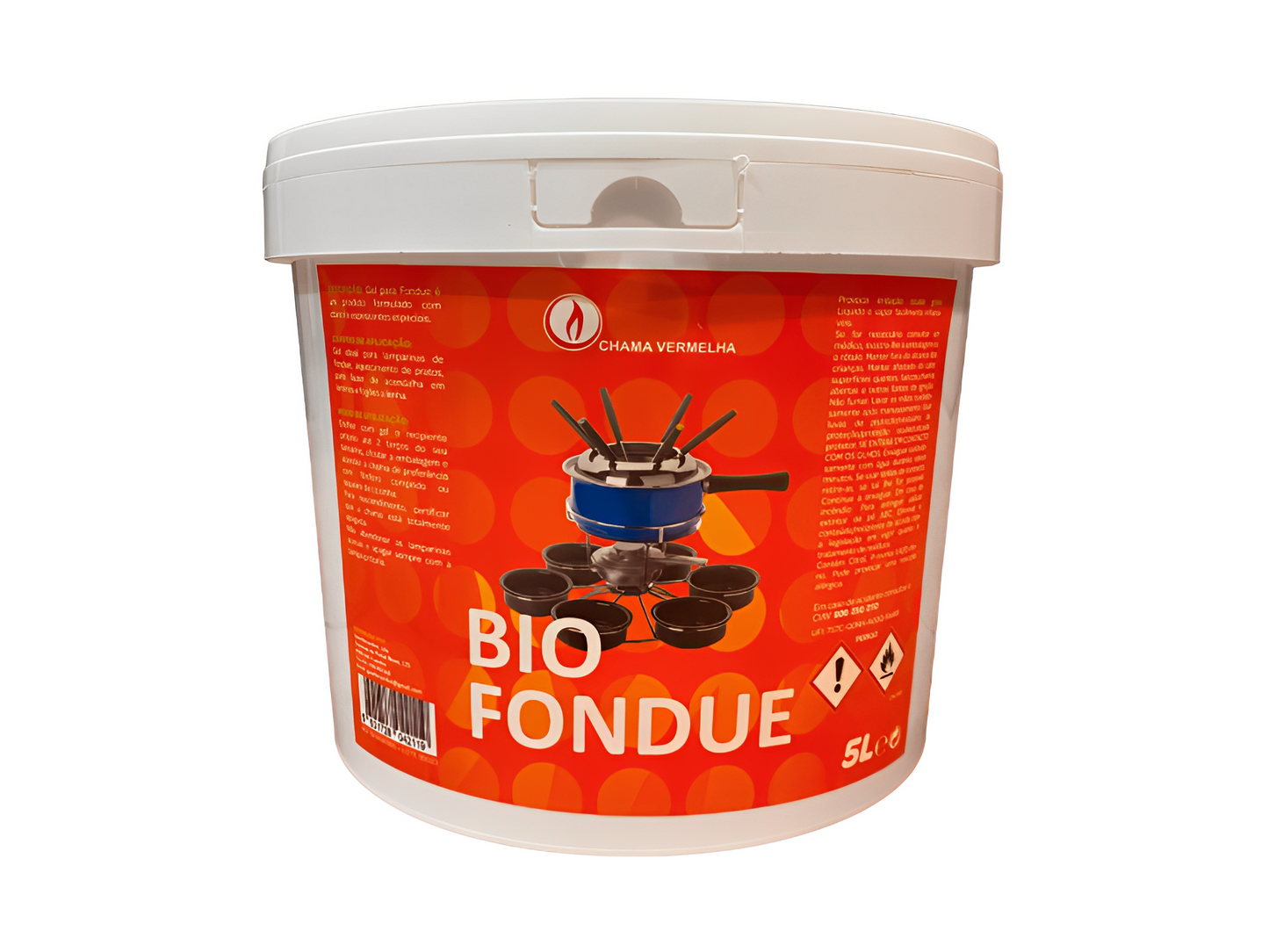 Gel per Fonduta Chama Vermelha BIOFONDUE