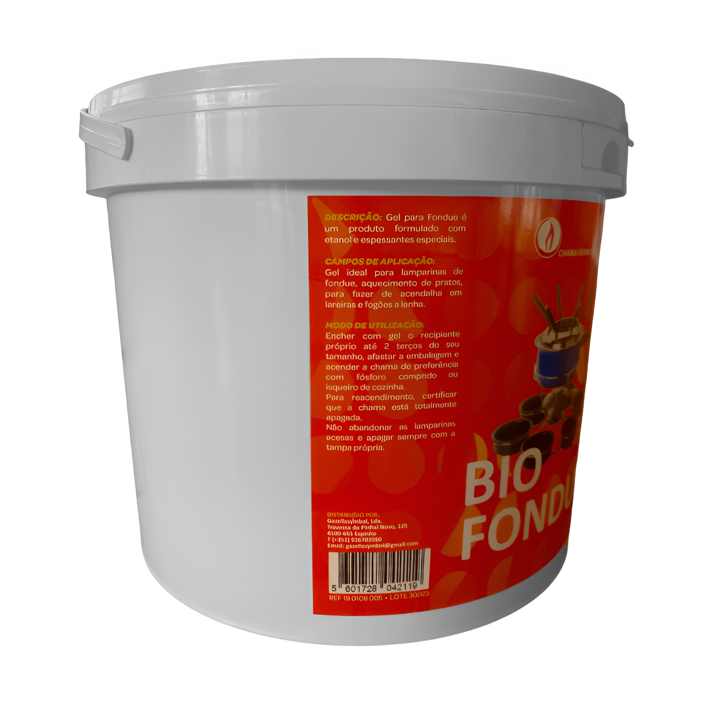 Gel per Fonduta Chama Vermelha BIOFONDUE