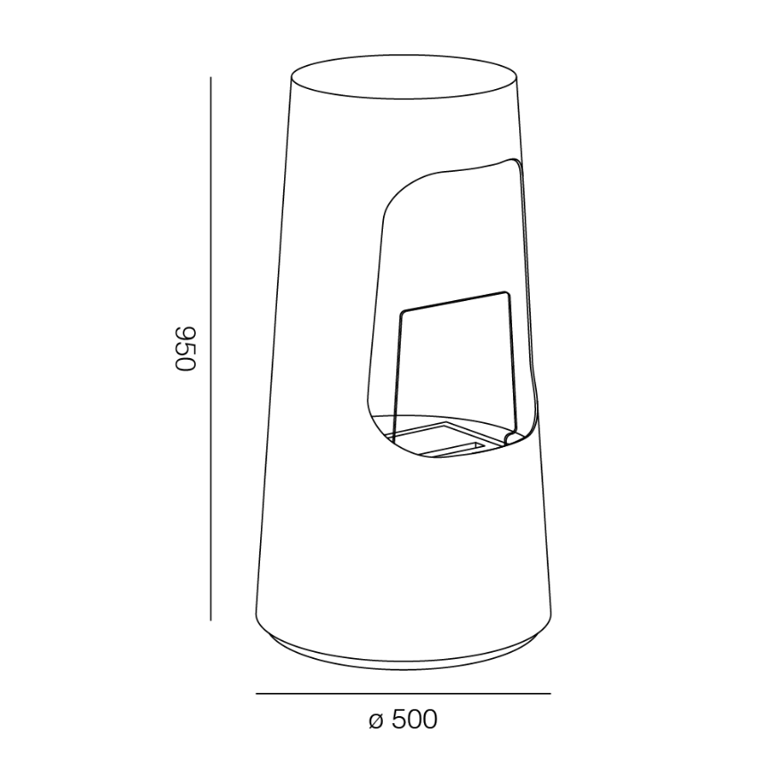 Dubai Bioethanol Fireplace