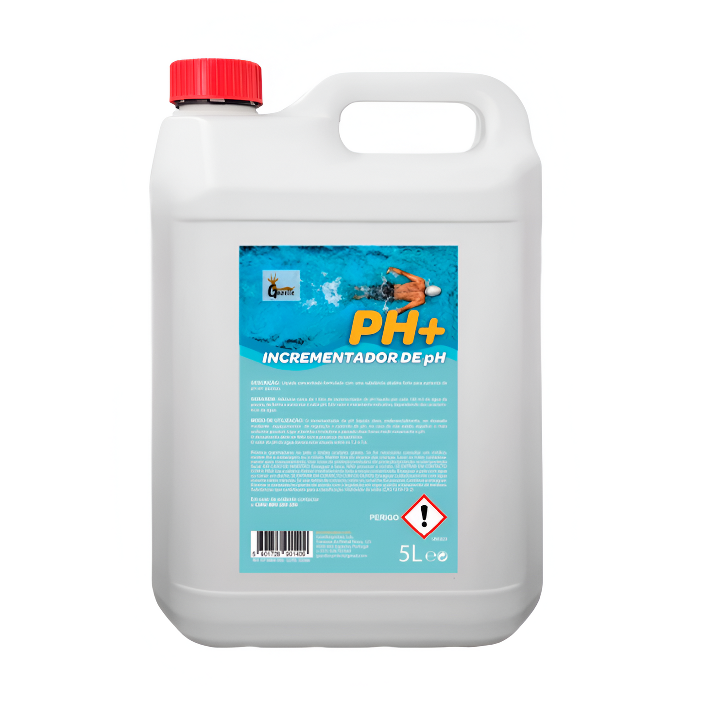 pH+ / Incrementador de pH líquido para piscinas - 5L