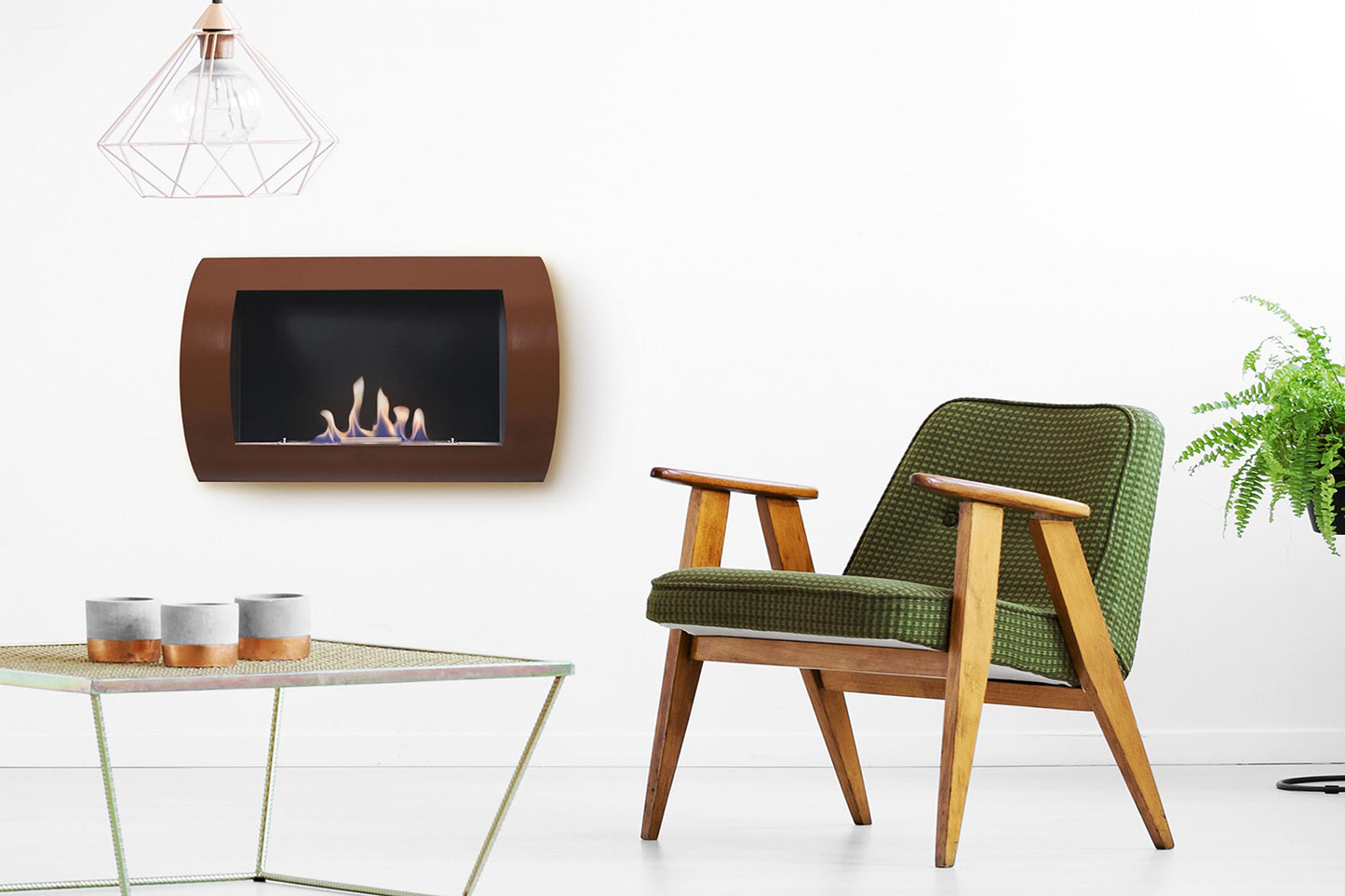 Chimenea de bioetanol Classic Inox