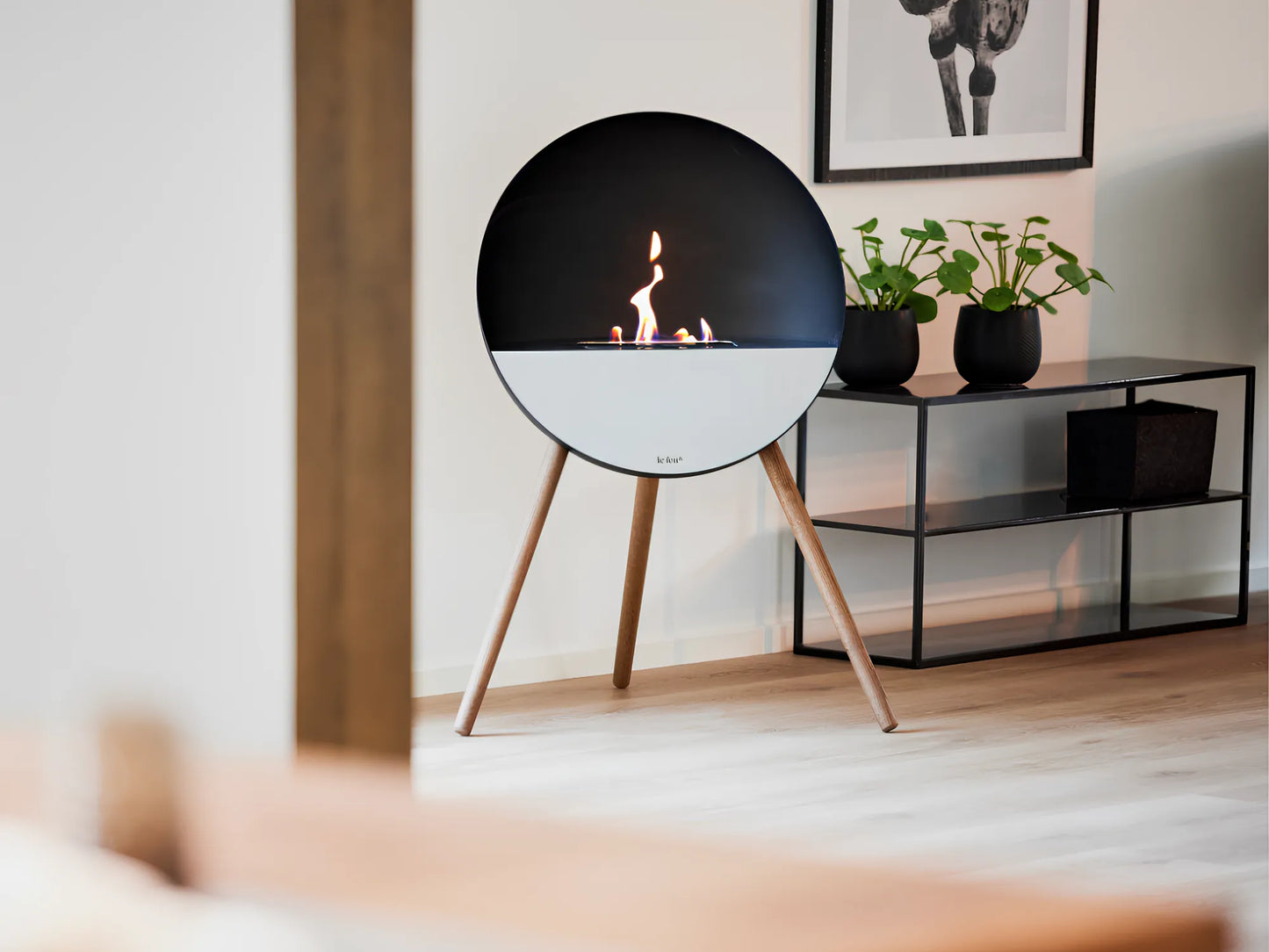 Eye Silver Bioethanol Fireplace