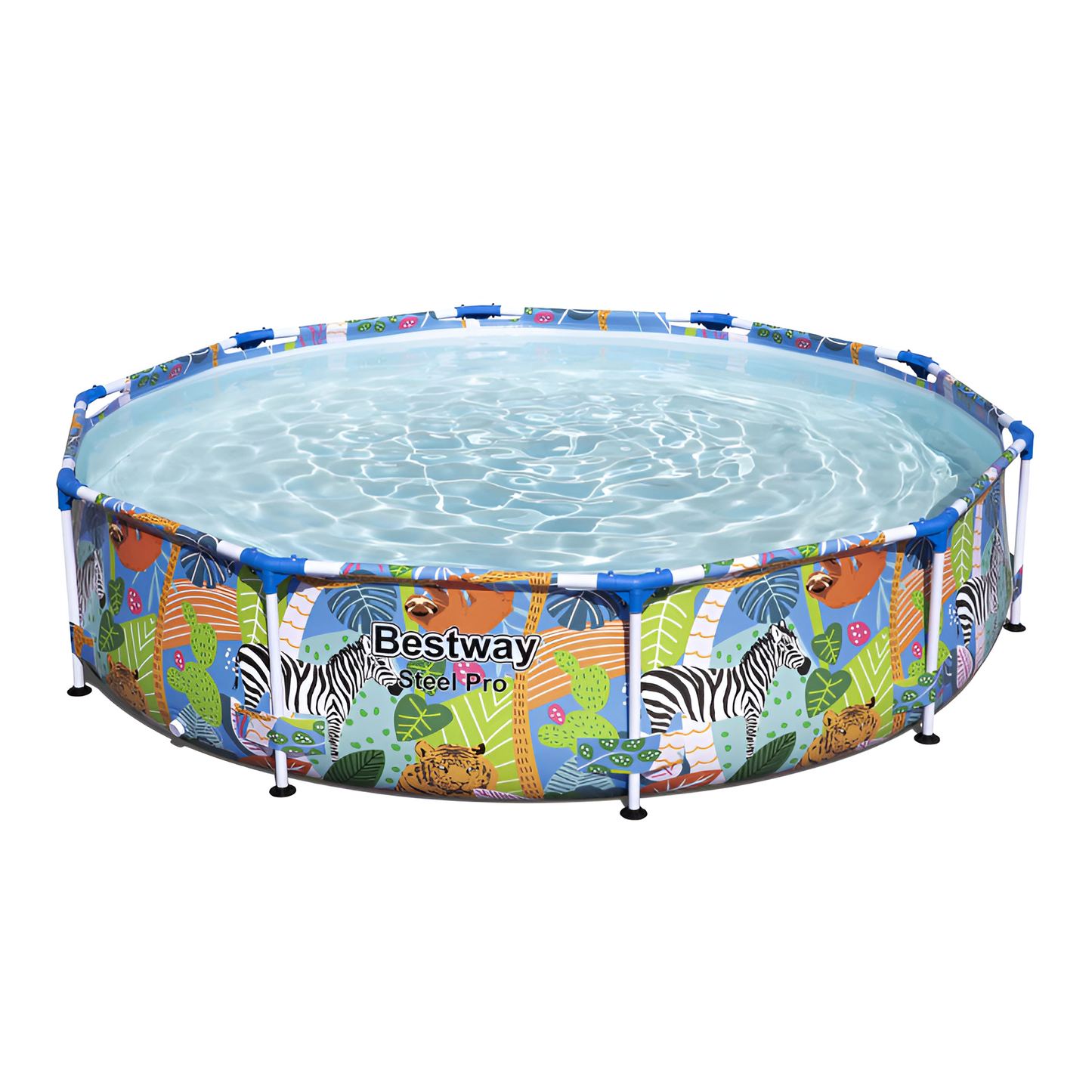 Bestway Steel Pro Children's Pool Colorful Animal Design 305 x 66 cm