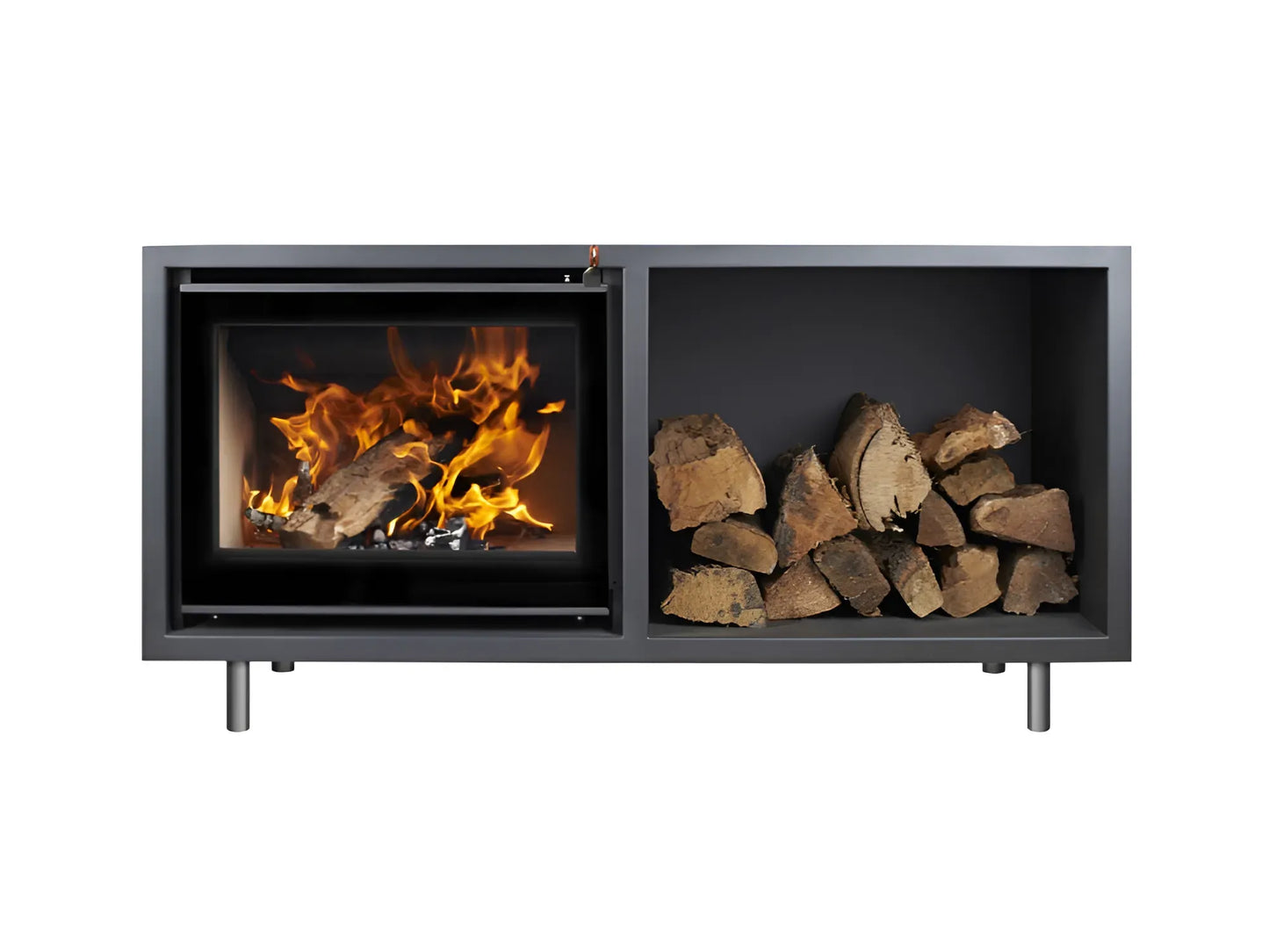 Recuperador de Calor a Lenha Design Souto Moura