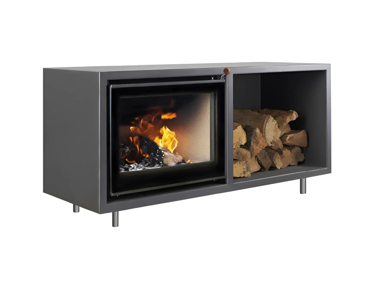 Recuperador de Calor a Lenha Design Souto Moura