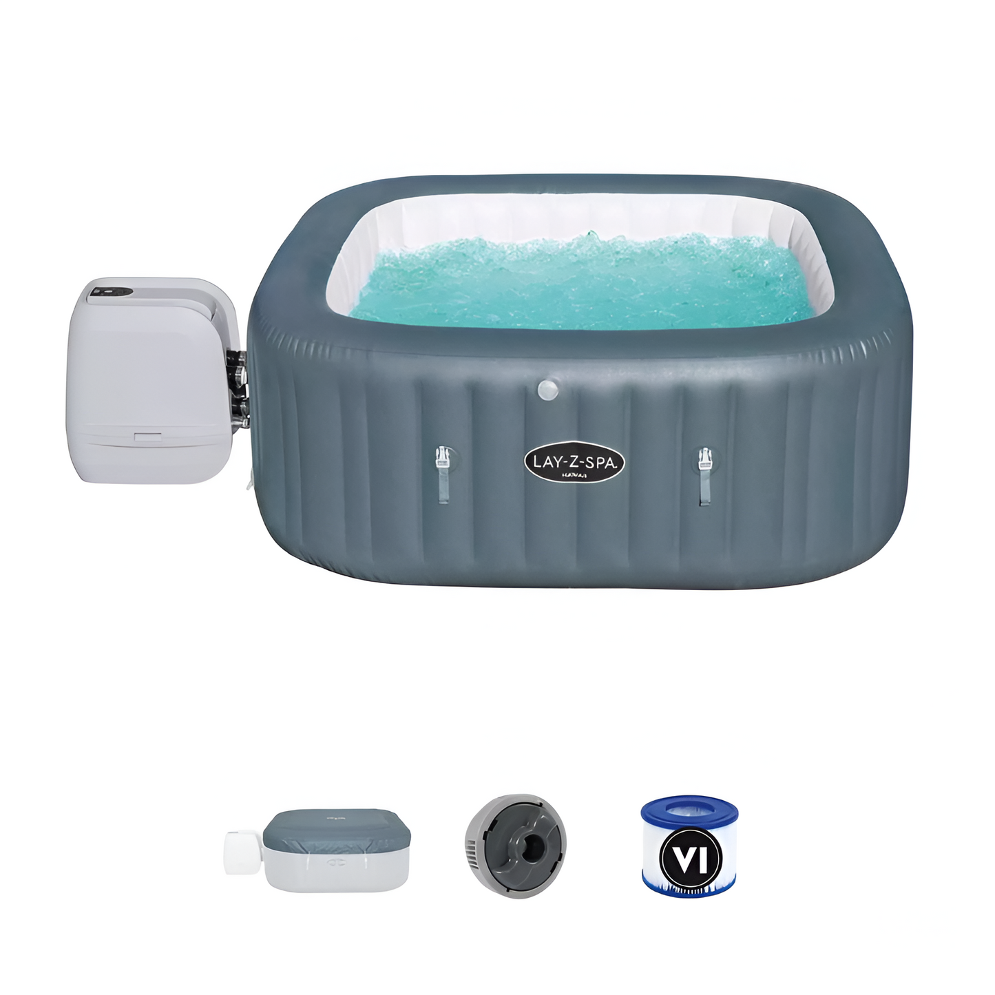 Jacuzzi inflable Lay-Z-Spa Hawaii HydroJet Pro para 4-6 personas