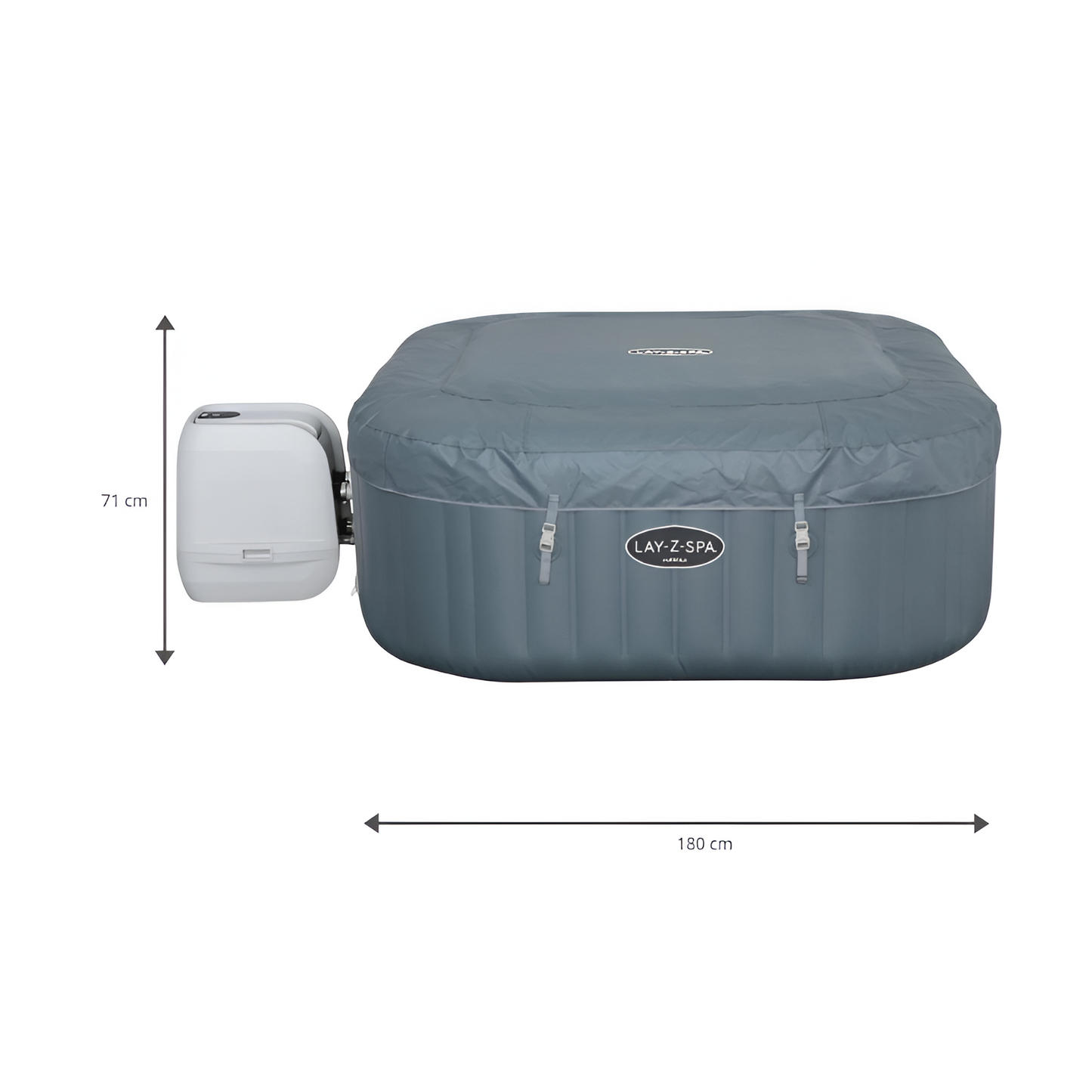 Jacuzzi inflable Lay-Z-Spa Hawaii HydroJet Pro para 4-6 personas