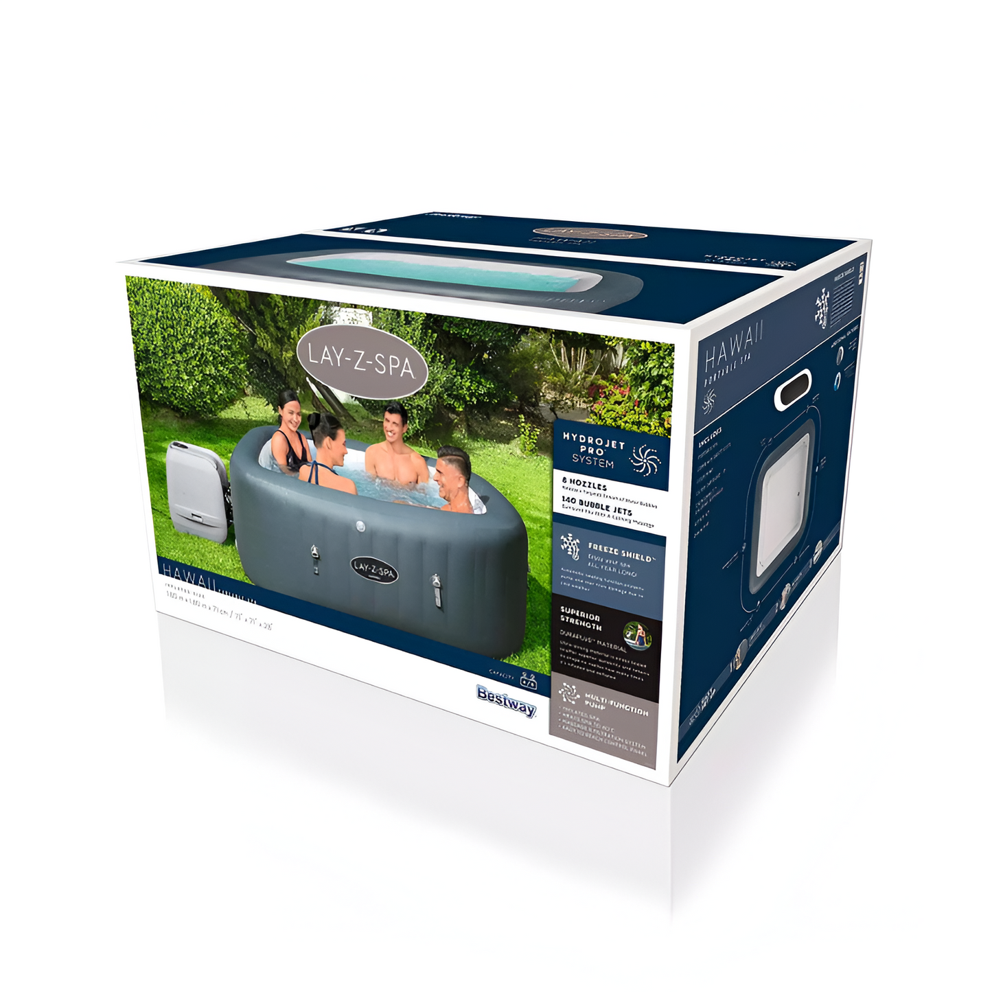 Jacuzzi inflable Lay-Z-Spa Hawaii HydroJet Pro para 4-6 personas