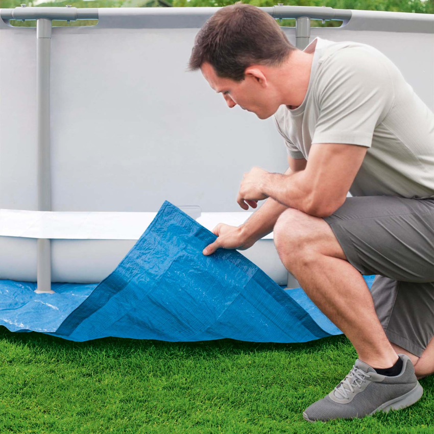 Esterilla/Base Protectora para Piscinas 4,88x4,88 m