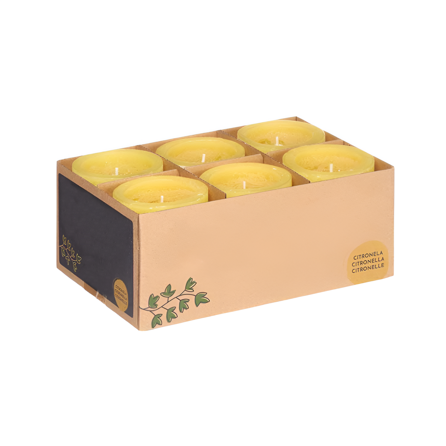 Vela de citronela Taco antimosquitos con aroma