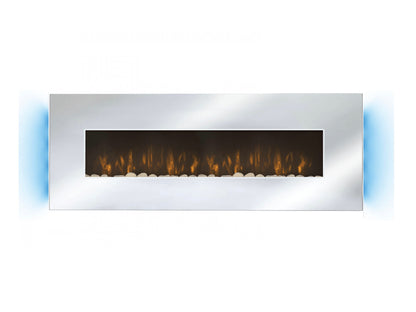 Lareira Elétrica Espelhada  Pedras Decorativas 2000W Panorâmica Che-510