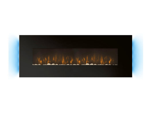 Lareira Elétrica Panorâmica Pedras Decorativas 2000W Che-500