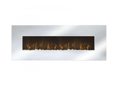 Lareira Elétrica Espelhada  Pedras Decorativas 2000W Panorâmica Che-510