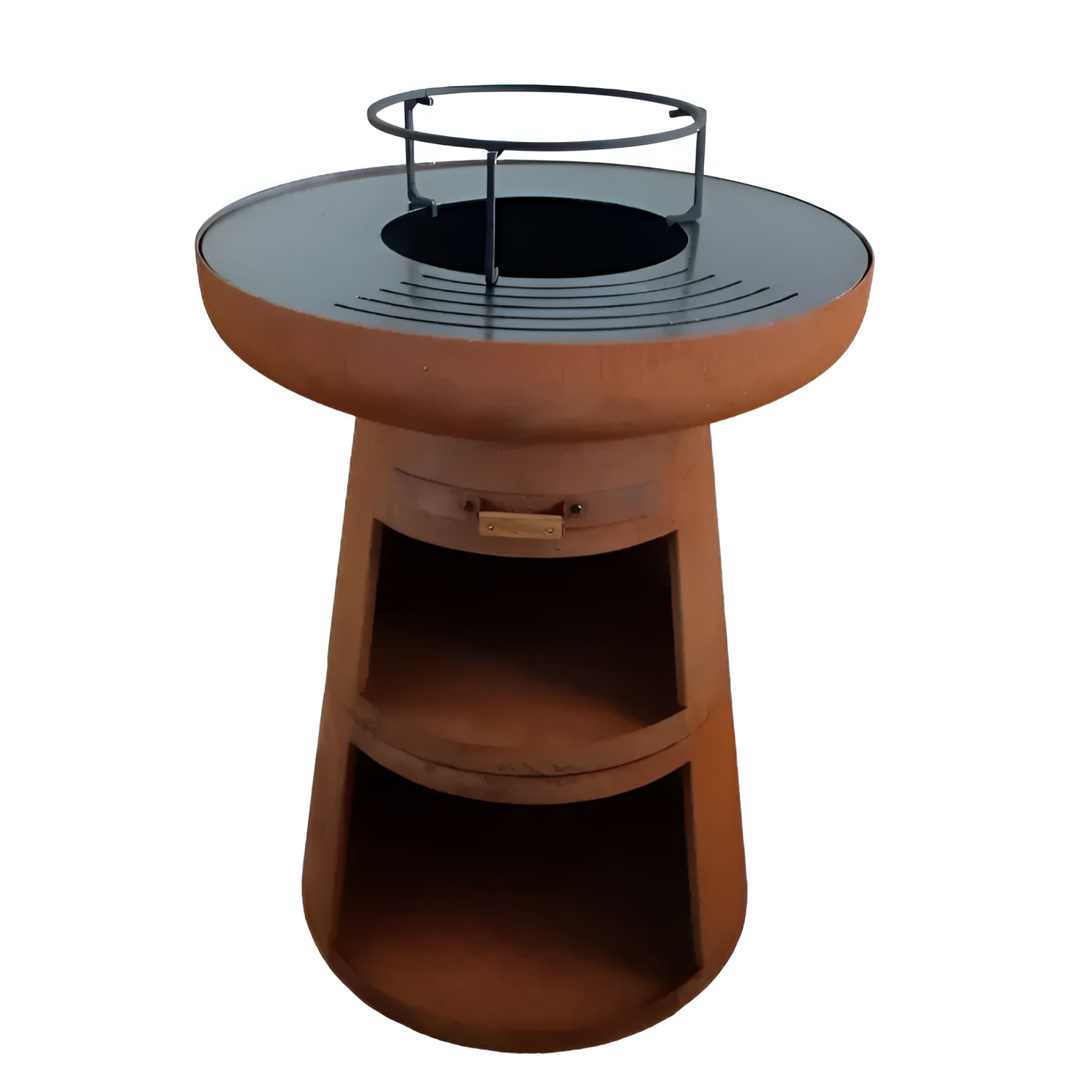 Churrasqueira Aço Corten EFP55R CO - Chama Vermelha