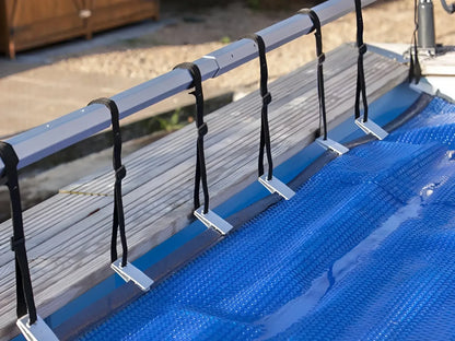 Enrollador de cubierta para piscinas elevadas máx. 5,80m