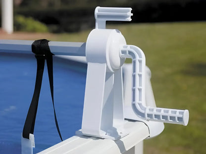 Enrollador de cubierta para piscinas elevadas máx. 6m