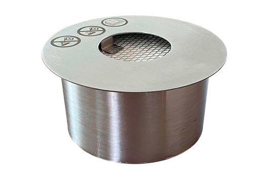 Queimador Bioetanol Inox F9015 Round