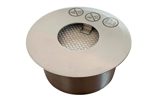 Queimador Bioetanol Inox F9015 Round