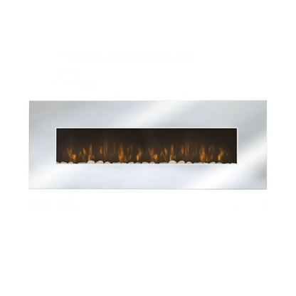 Lareira Elétrica Espelhada  Pedras Decorativas 2000W Panorâmica Che-510