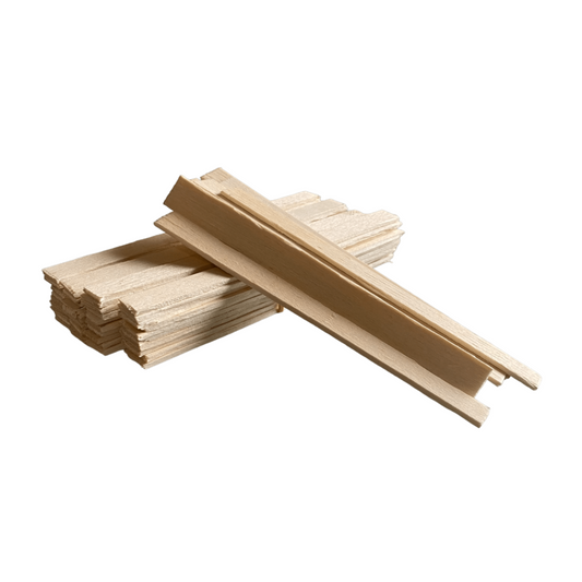 Mecha de vela de madera