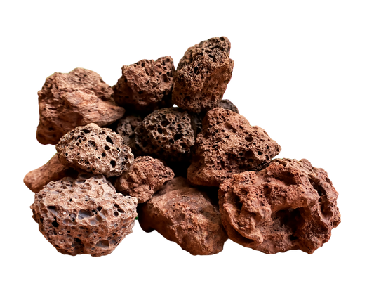 Pedras Lava/ Vulcânicas para Churrasqueiras a Gás/ Elétricas Chama Vermelha 3Kg
