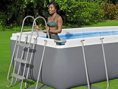 Bestway Power Steel Rectangular Above Ground Pool 404x201x100cm