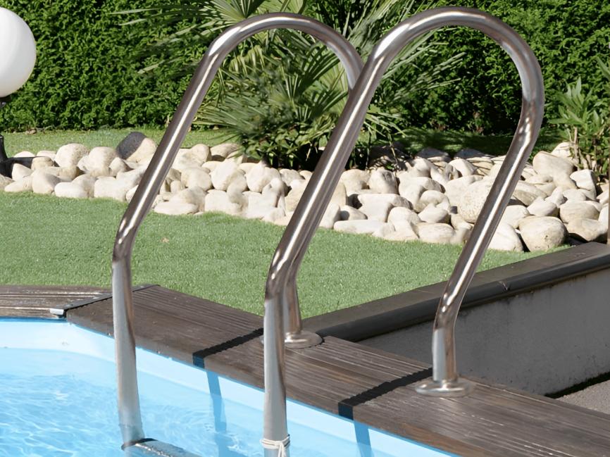 Piscina Madeira Oval Cannelle Gre 551 x 351 x 119 cm