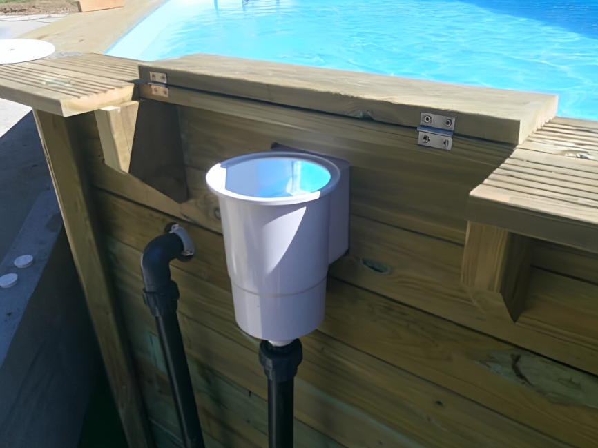 Piscina Madeira Oval Cannelle Gre 551 x 351 x 119 cm