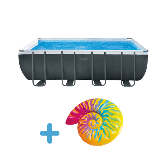 Piscina rectangular desmontable Ultra XTR Frame de 5 m con sistema de filtración