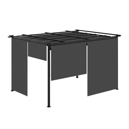 Pérgola de Jardim 3x4 com Teto Retrátil