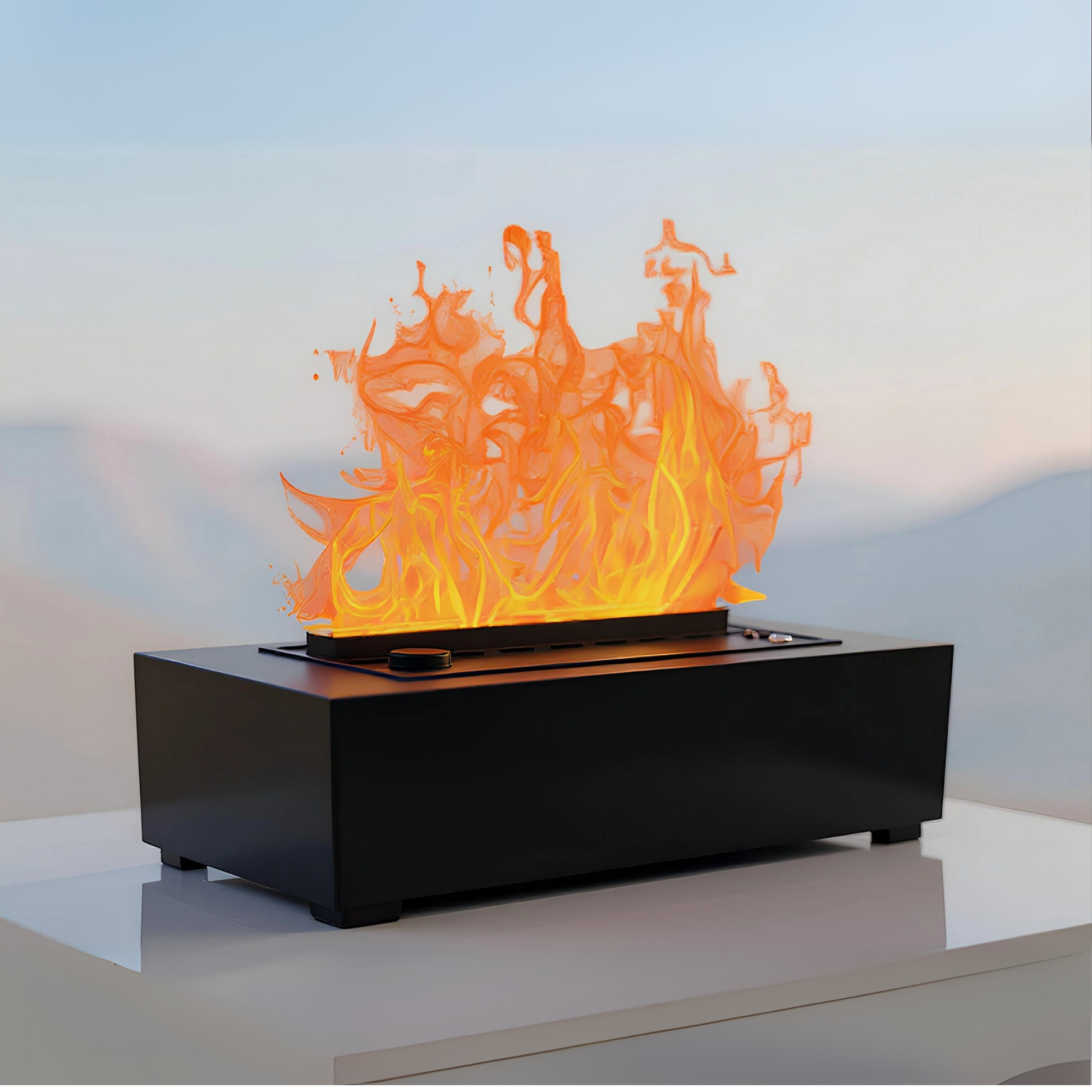 Queimador de Vapor Firecool Table - Chama Vermelha